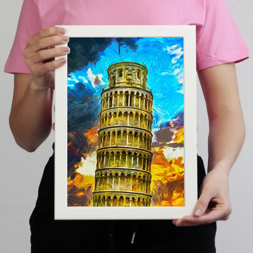 Olasz nyaralás emlékőrző falikép