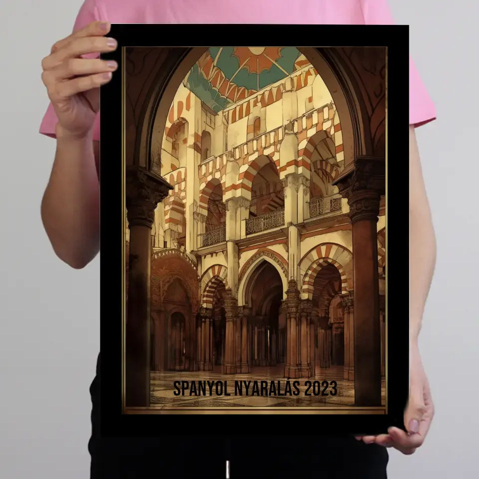 Spanyolország szuvenír ajándék falikép