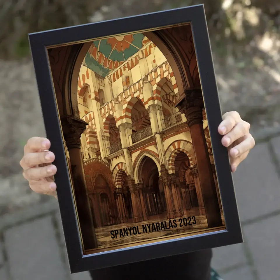 Spanyolország szuvenír ajándék falikép