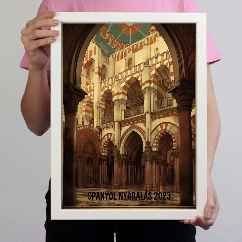 Spanyolország szuvenír ajándék falikép