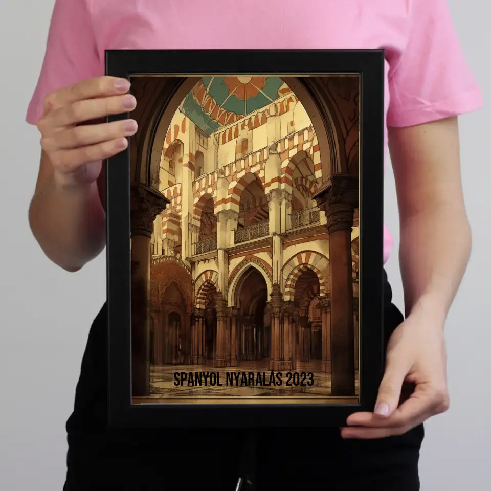 Spanyolország szuvenír ajándék falikép