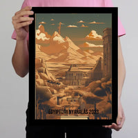 Egyiptom szuvenír ajándék falikép