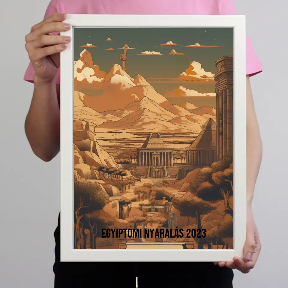 Egyiptom szuvenír ajándék falikép