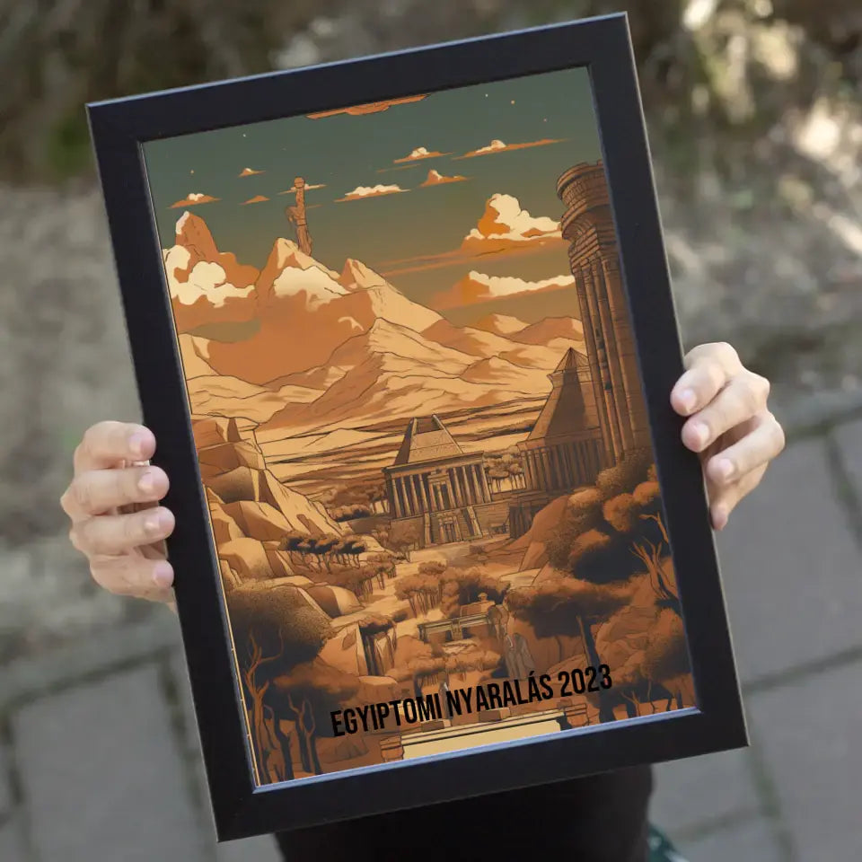 Egyiptom szuvenír ajándék falikép