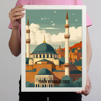 Törökország szuvenír ajándék falikép