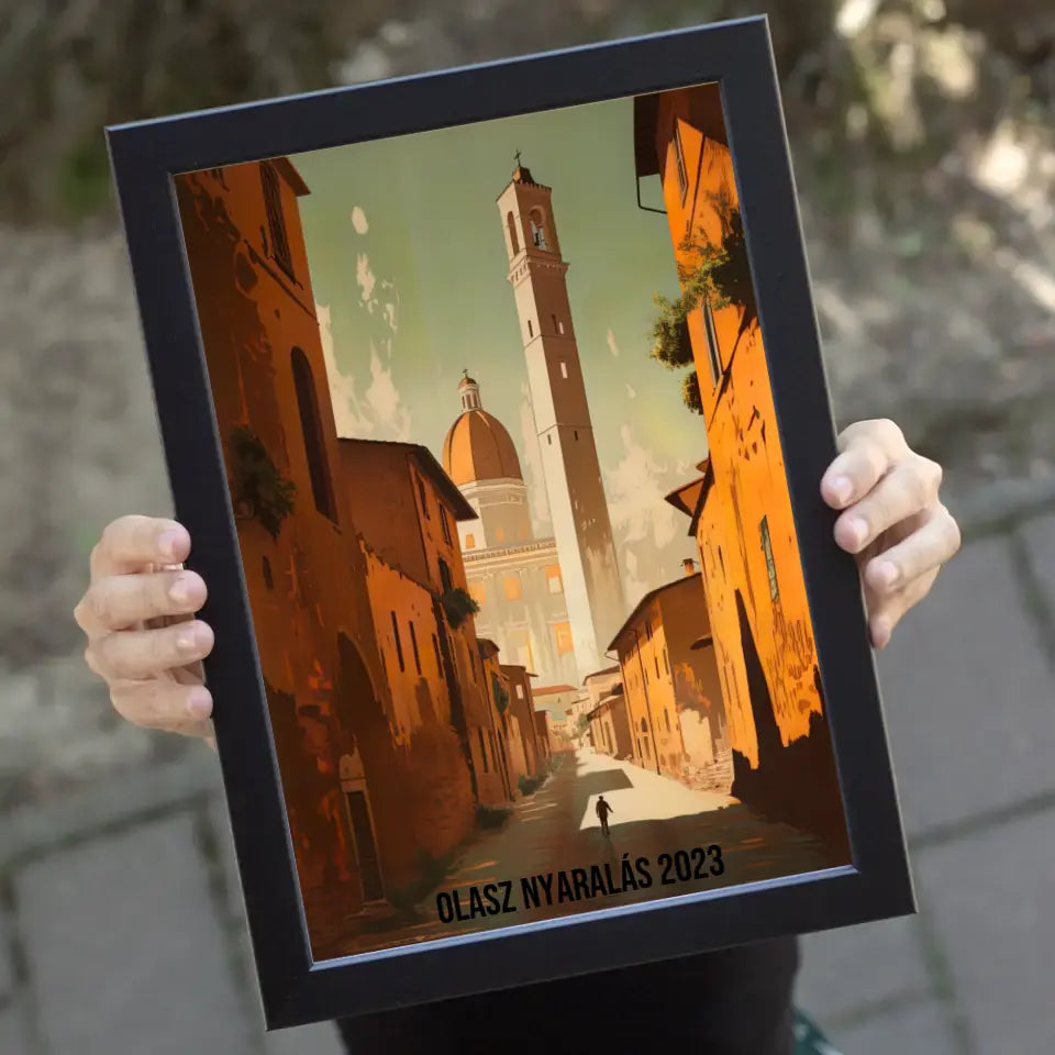 Olaszország szuvenír ajándék falikép