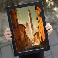 Olaszország szuvenír ajándék falikép