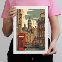 Anglia szuvenír ajándék falikép