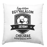 Egyedi neves Chelsea focis párna