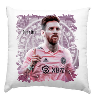 Messi Miami párna egyedi névvel