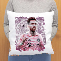 Messi Miami párna egyedi névvel