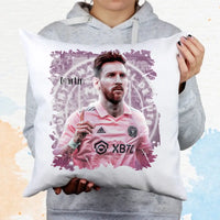 Messi Miami párna egyedi névvel