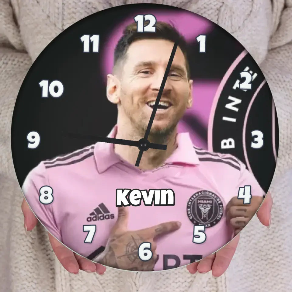 Messi Miami óra egyedi névvel