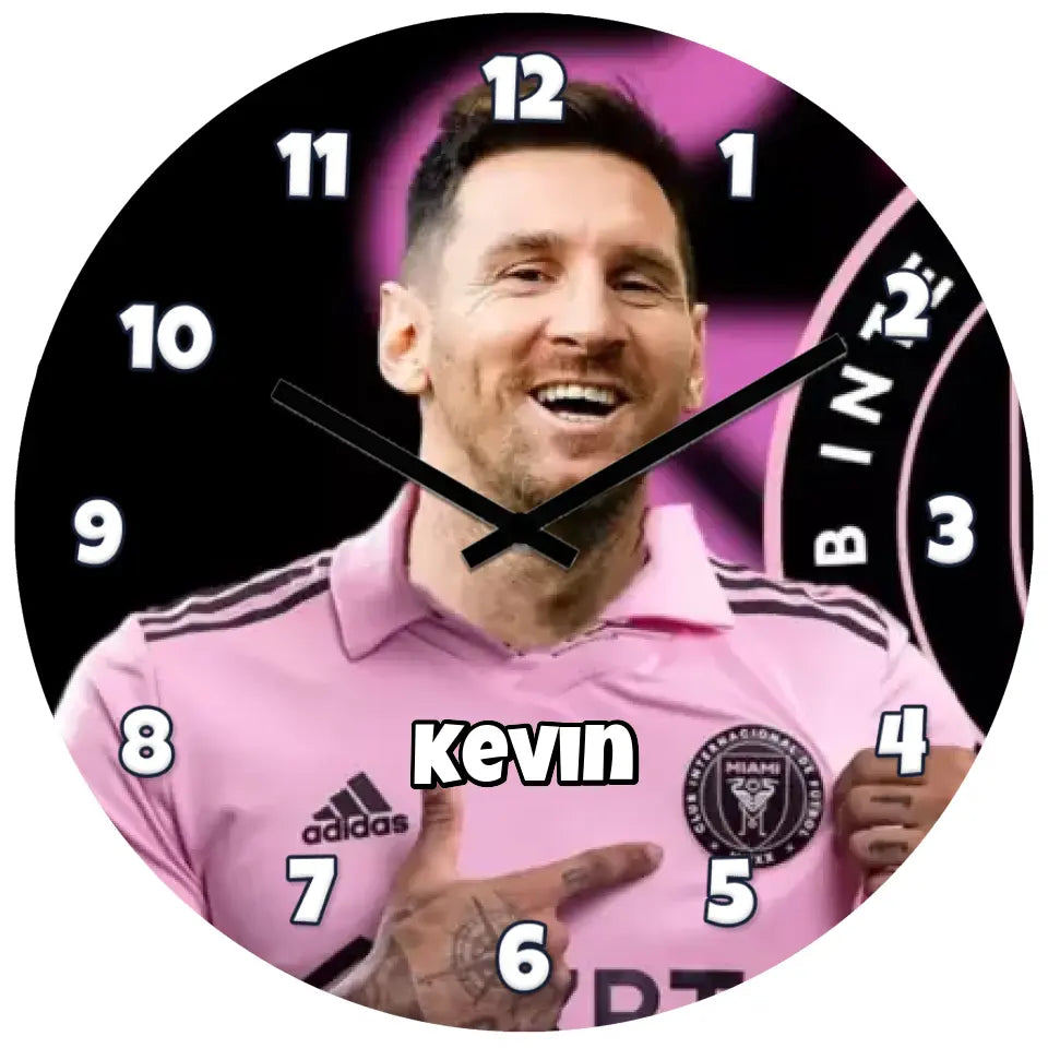 Messi Miami óra egyedi névvel