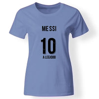 Messi Miami mez kinézetű póló nőknek kék