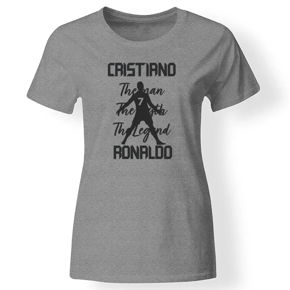 The Man The Myth The Legend - Crstiano Ronaldo női póló