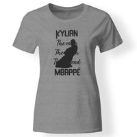 The Man The Myth The Legend - Mbappe női póló szürke