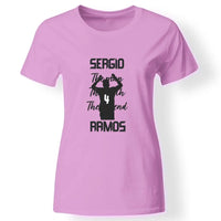 The Man The Myth The Legend - Sergio Ramos női póló rózsaszín