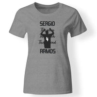 The Man The Myth The Legend - Sergio Ramos női póló szürke