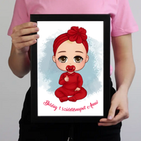 Szülinapi falikép egy éveseknek