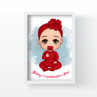 Szülinapi falikép egy éveseknek