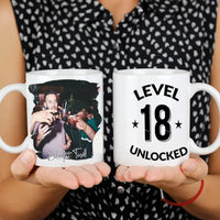 Level Unlocked 18. szülinapi bögre 