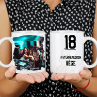 A gyerekkor vége 18. szülinapi bögre 