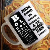 Nem gond vicces szülinapi ajándék bögre