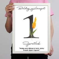 Ő az én apukám apák napi ajándék falikép