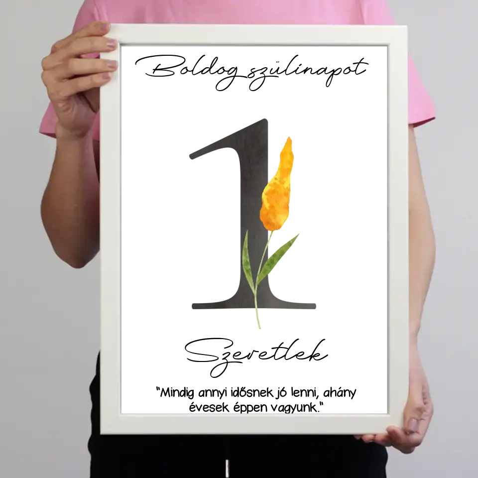 Ő az én apukám apák napi ajándék falikép