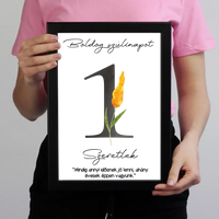 Ő az én apukám apák napi ajándék falikép