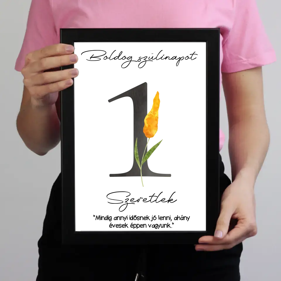 Ő az én apukám apák napi ajándék falikép