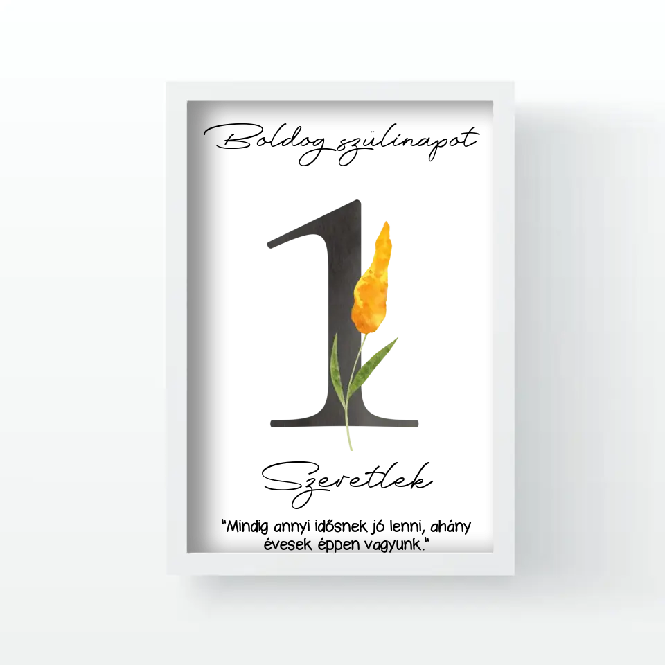 Ő az én apukám apák napi ajándék falikép