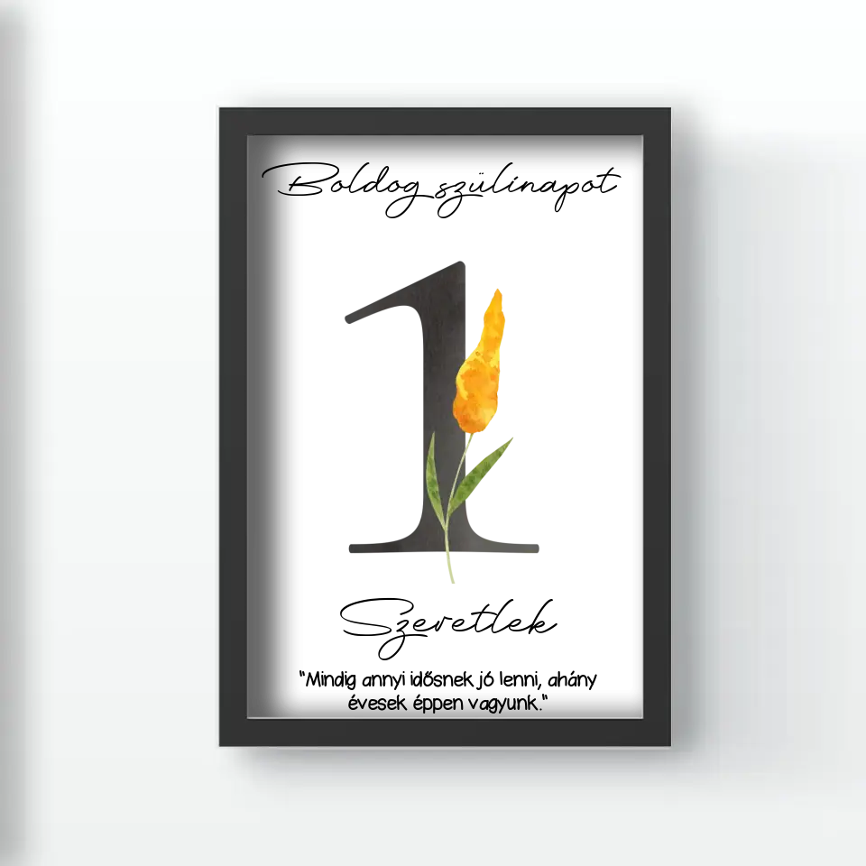 Ő az én apukám apák napi ajándék falikép