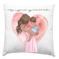 Anyák napi babás párna