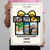 Szülinapi ajándék falikép