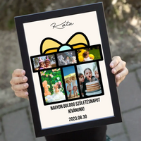 Szülinapi ajándék falikép