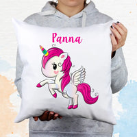 Unikornis egyedi neves párna