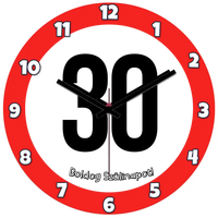 Harmincas szülinapi óra