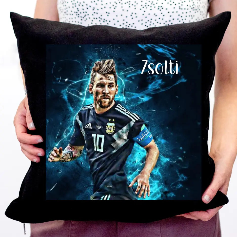 Messi párna saját névvel