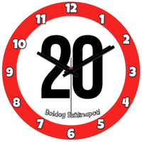 Húszas szülinapi óra