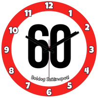 Hatvanas szülinapi óra