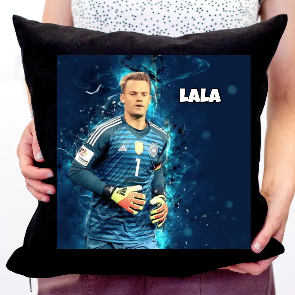 Neuer párna egyedi névvel