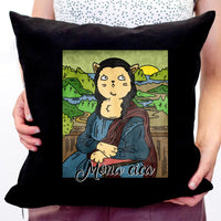 Vicces macskás ajándék párna