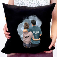 Ölelkezős páros párna