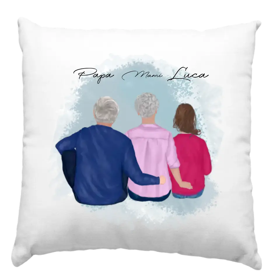 Szerkeszthető nagyszülős párna