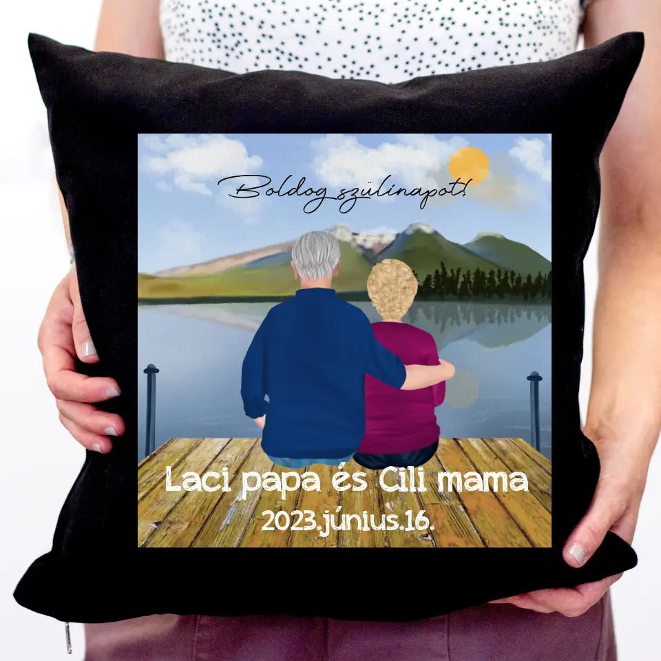 Szerkeszthető párna idős pároknak