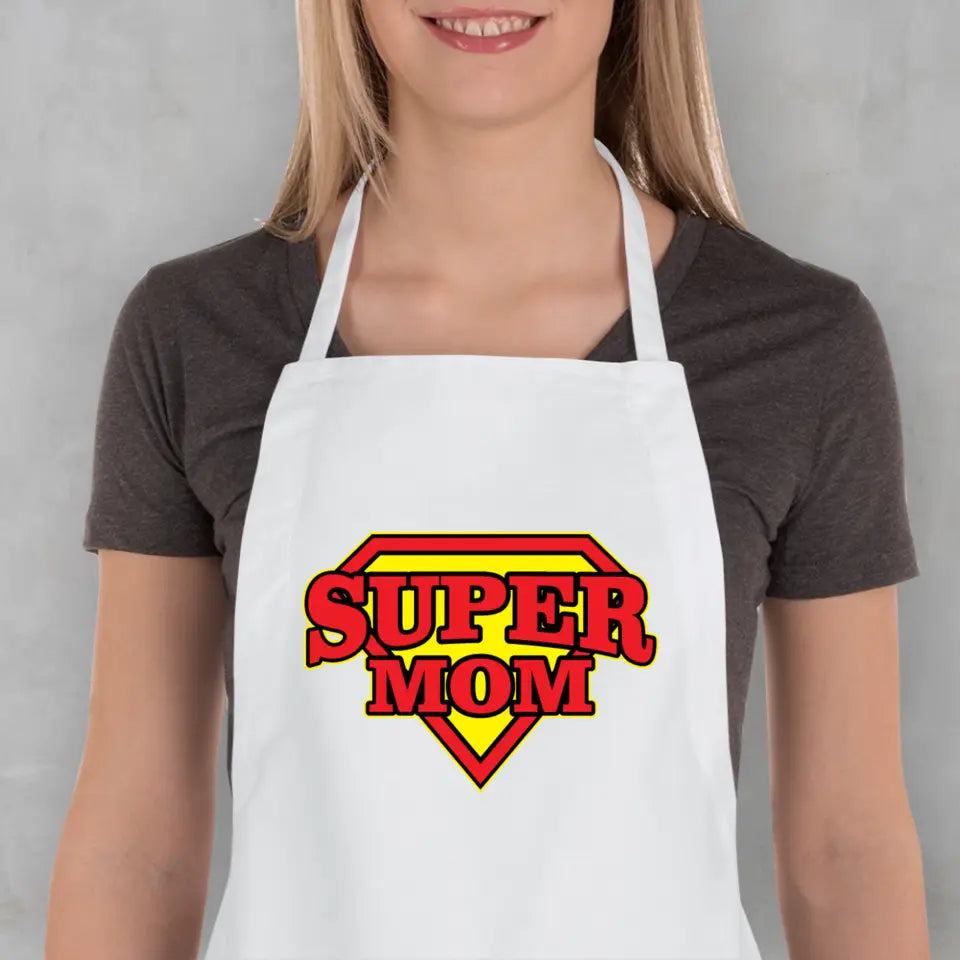 Super mom kötény