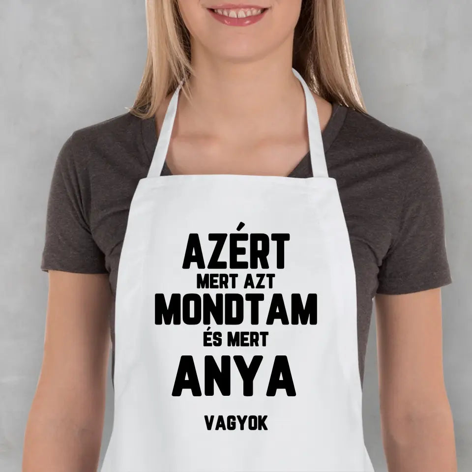 Azért mert azt mondtam vicces kötény