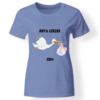 Anya leszek kismama póló kék